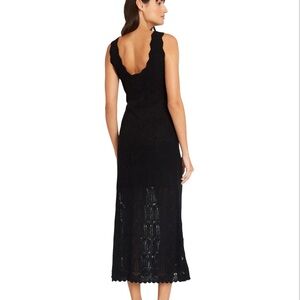 Elegant Black Lace Dress Size X-Large